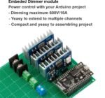 AC Licht Dimmer Modul eingebettet, 1 Kanal, 3,3 V/5V logic, 16A, 600V +Heatsink – Bild 7