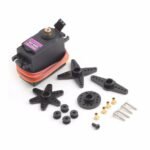 4x MG996R Servo 15KG Metallgetriebe – 180° 360° RC Digital Servo Set – Bild 2