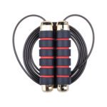 2x Stück Springseil Hüpfseil Skipping Jump Rope Seilspringen Fitness Schwarz Grün /Rot/Blau – Bild 7