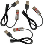 USB Grün/Rot/Blau 5mW Punkt/Linie/Kreuz Laser Modul Kopf Glas Objektiv Fokussierbar