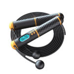 Springseil mit Zähler Skipping Jump Rope with counter Speed Rope Sprungseil Hüpfseil – Bild 2