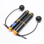 Springseil mit Zähler Skipping Jump Rope with counter Speed Rope Sprungseil Hüpfseil – Bild 3