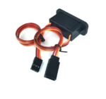 2x RC Schalter mit LED JR Stecker – Ein/Aus Schalter 12A für RC Auto Empfänger – Bild 3