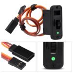 2x RC Schalter mit LED JR Stecker – Ein/Aus Schalter 12A für RC Auto Empfänger – Bild 5