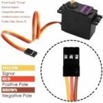 4x MG996R Servo 15KG Metallgetriebe – 180° 360° RC Digital Servo Set – Bild 6