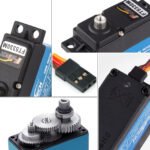 35KG RC Servo Motor Metallgetriebe – Wasserdicht High Torque 25T Digital Servo – Bild 6