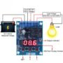 WX-001V Lade- und Entladeschutz mit Relais Digitale Spannungsanzeige Batteriespannungs-Überwachungsmodul – Bild 3