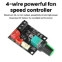 DC PWM Lüfterregler 4-Draht – 8–24V 5A Speed Controller mit Schalter (22kHz) – Bild 4