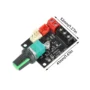 DC PWM Lüfterregler 4-Draht – 8–24V 5A Speed Controller mit Schalter (22kHz) – Bild 3