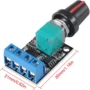 DC Motor Stufenlos PWM DC Drehzahlregler & LED-Dimmer  – 5V / 12V | 10A – Bild 4
