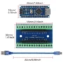 2 in1 Arduino Nano V3 Set USB C Type mit Breakout Board – Terminal Adapter CH340 – Bild 7